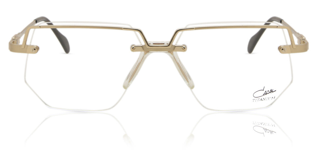 Cazal 742 97 スクエア ゴルド 眼鏡 | SmartBuyGlasses 日本