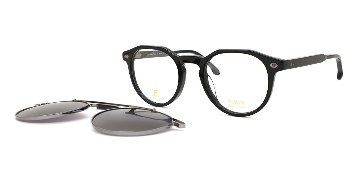 ロッツァ ブラック 度付きメガネ｜高品質・送料無料｜SmartBuyGlasses
