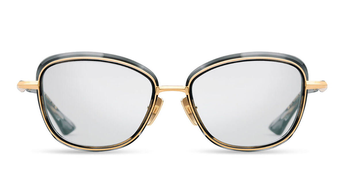 Dita Litavu Optical DTX444-A-01 ウェリントン Yellow Gold/Ink Swirl