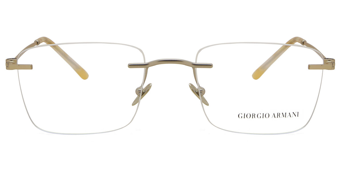 Giorgio Armani リムレス 度付きメガネ｜高品質・送料無料