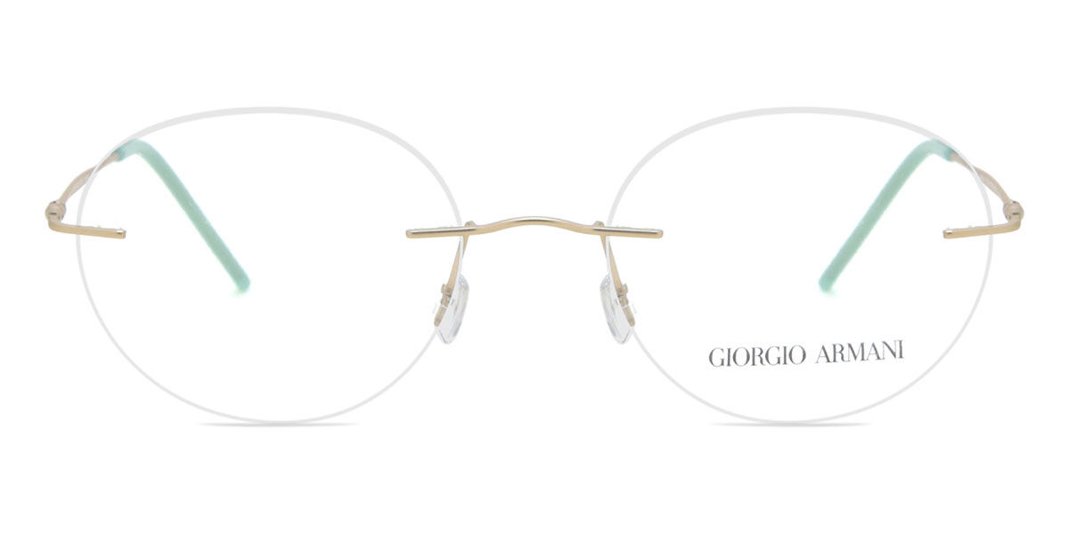 Giorgio Armani リムレス 度付きメガネ｜高品質・送料無料
