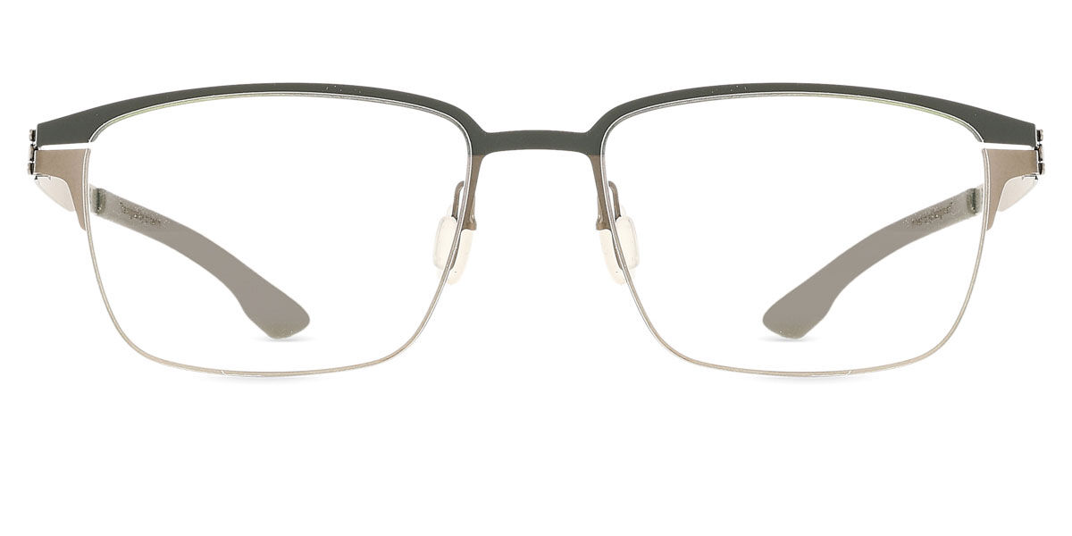 Ic! Berlin IC5028-D Kenny 035 スクエア Racing Green/Bronze 眼鏡