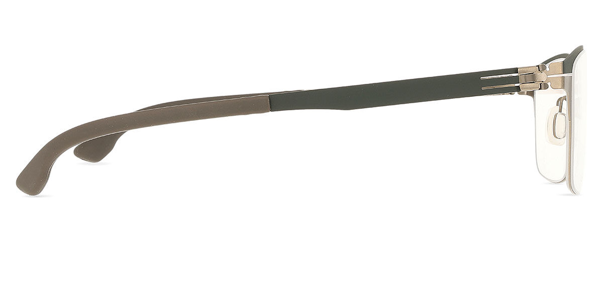 Ic! Berlin IC5028-D Kenny 035 スクエア Racing Green/Bronze 眼鏡