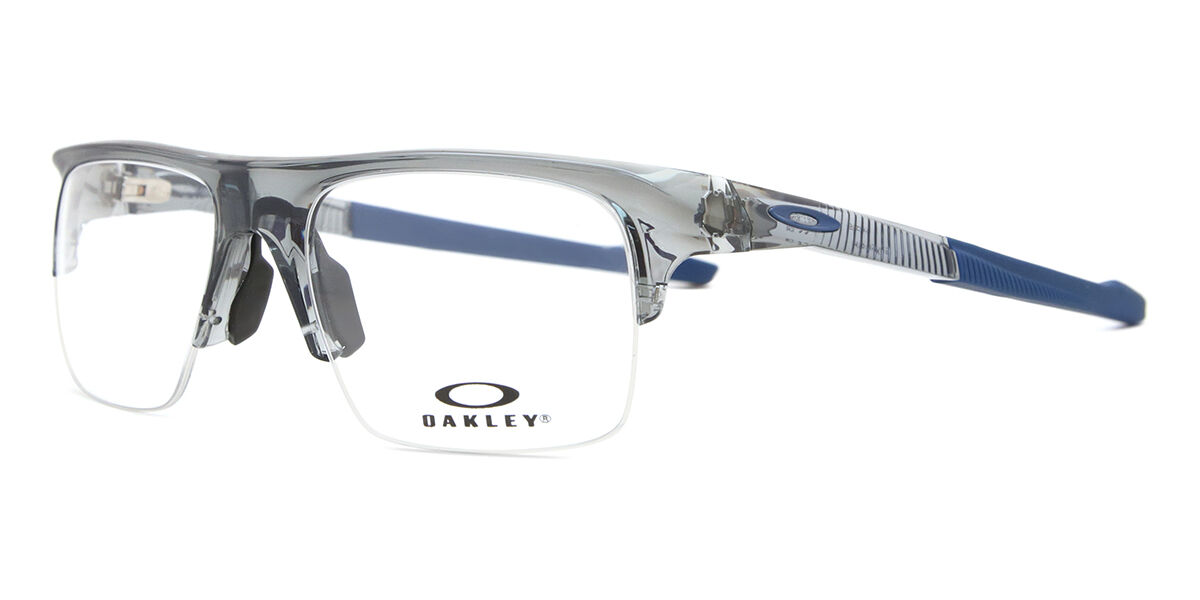Oakley OX8061 PLAZLINK 806103 スクエア Transparent Shadow Grey