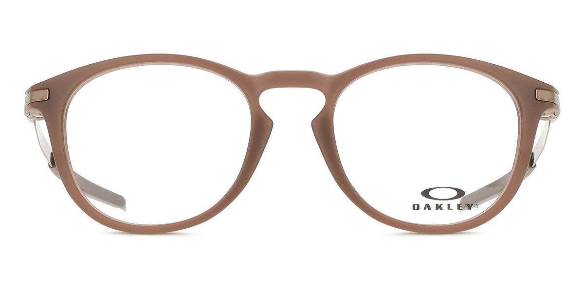 メンズ Oakley アシンメトリックサングラス クリア/ブラウン