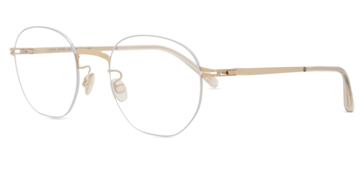 Mykita Wataru 303 オーバル Silver Champagne Gold 眼鏡