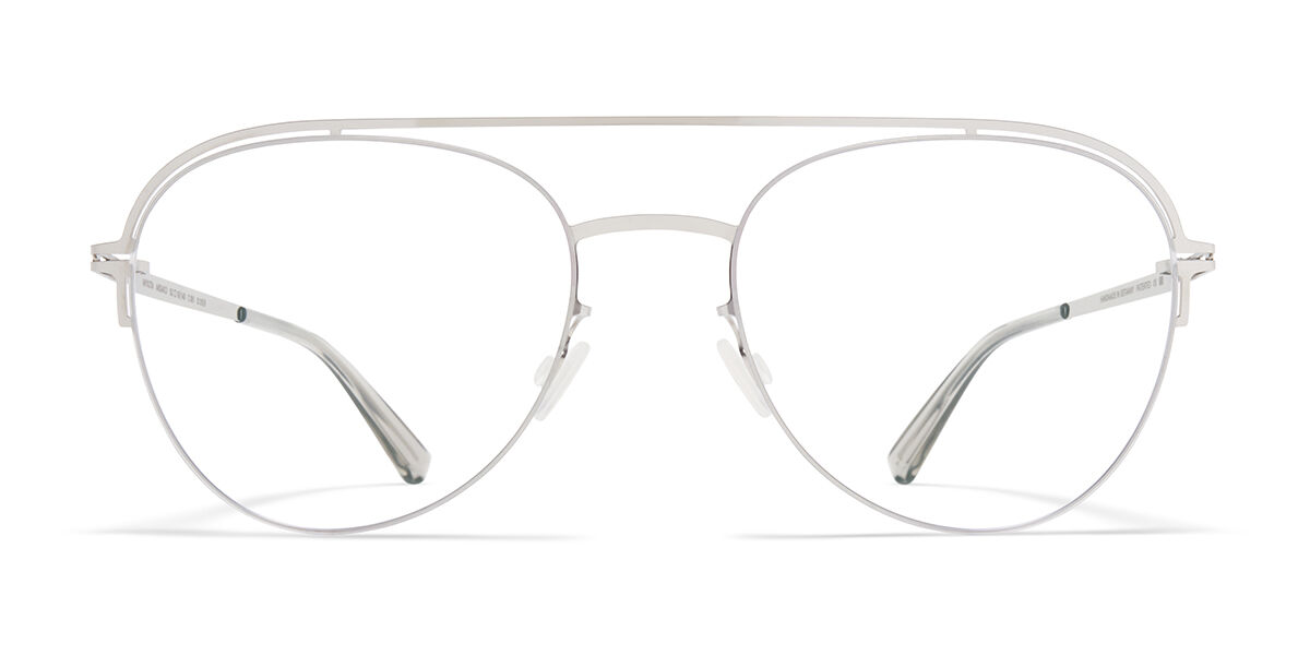 Mykita Misako 051 Pilot Shiny Silver 眼鏡 | SmartBuyGlasses 日本
