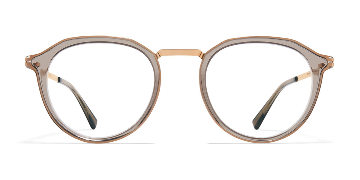 Mykita Wataru 303 オーバル Silver Champagne Gold 眼鏡