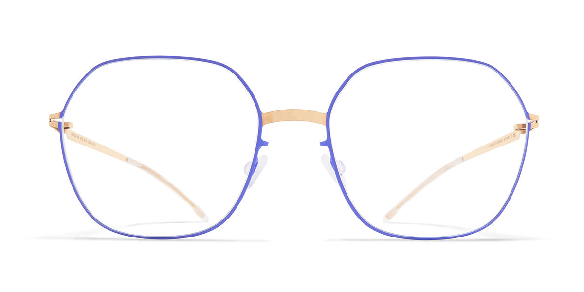 Mykita Ise 556 幾何学形 Champagne Gold/Mellow Purple 眼鏡