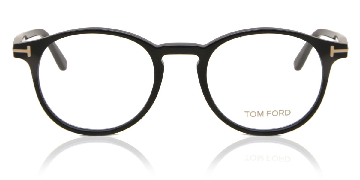 Tom Ford FT5294 001 オーバル Shiny Black 眼鏡 | SmartBuyGlasses 日本