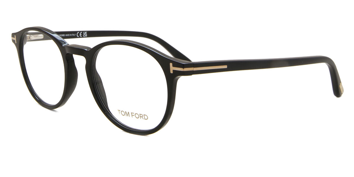 Tom Ford FT5294 001 オーバル Shiny Black 眼鏡 | SmartBuyGlasses 日本