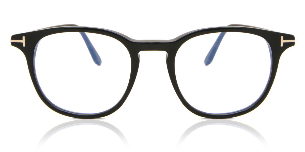 Tom Ford FT5832-B 001 Blue-Light Block Shiny Black 眼鏡
