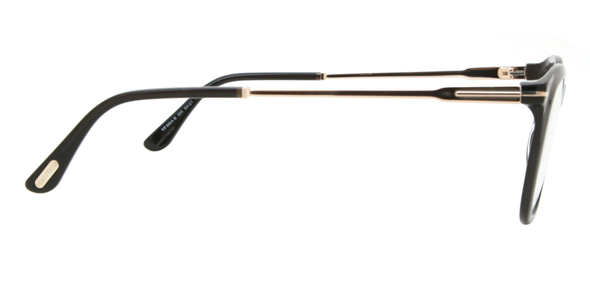 Tom Ford FT5904-B 005 Blue-Light Block スクエア Shiny Black 眼鏡