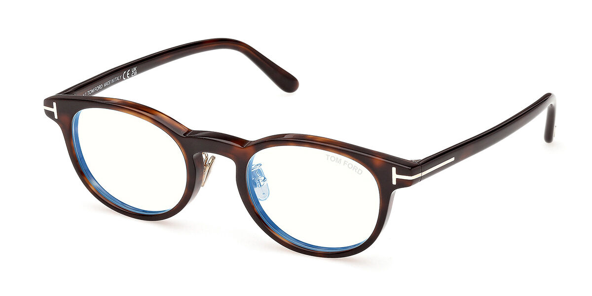 Tom Ford FT6112-D-B Asian Fit 052 Blue-Light Block オーバル Dark