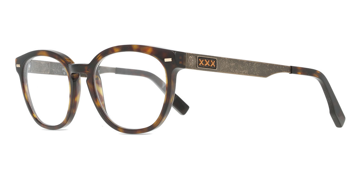 Ermenegildo Zegna ZC5007 052 スクエア べっこう 眼鏡