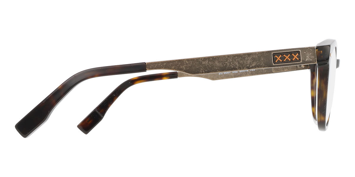 Ermenegildo Zegna ZC5007 052 スクエア べっこう 眼鏡