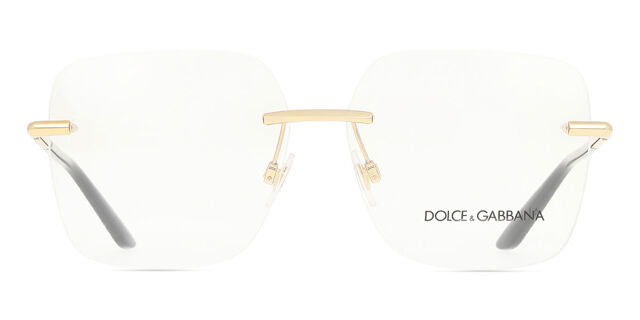 Dolce & Gabbana DG1360 02 スクエア ゴルド 眼鏡 | SmartBuyGlasses 日本