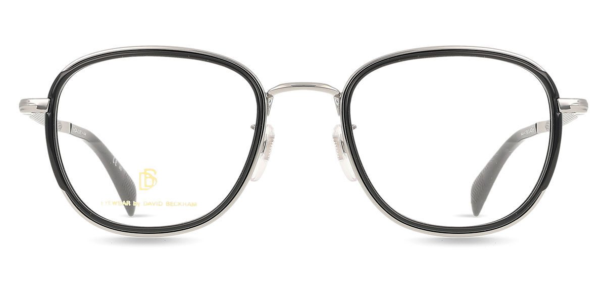David Beckham DB 7075/G Asian Fit 85K オーバル Ruthenium Black