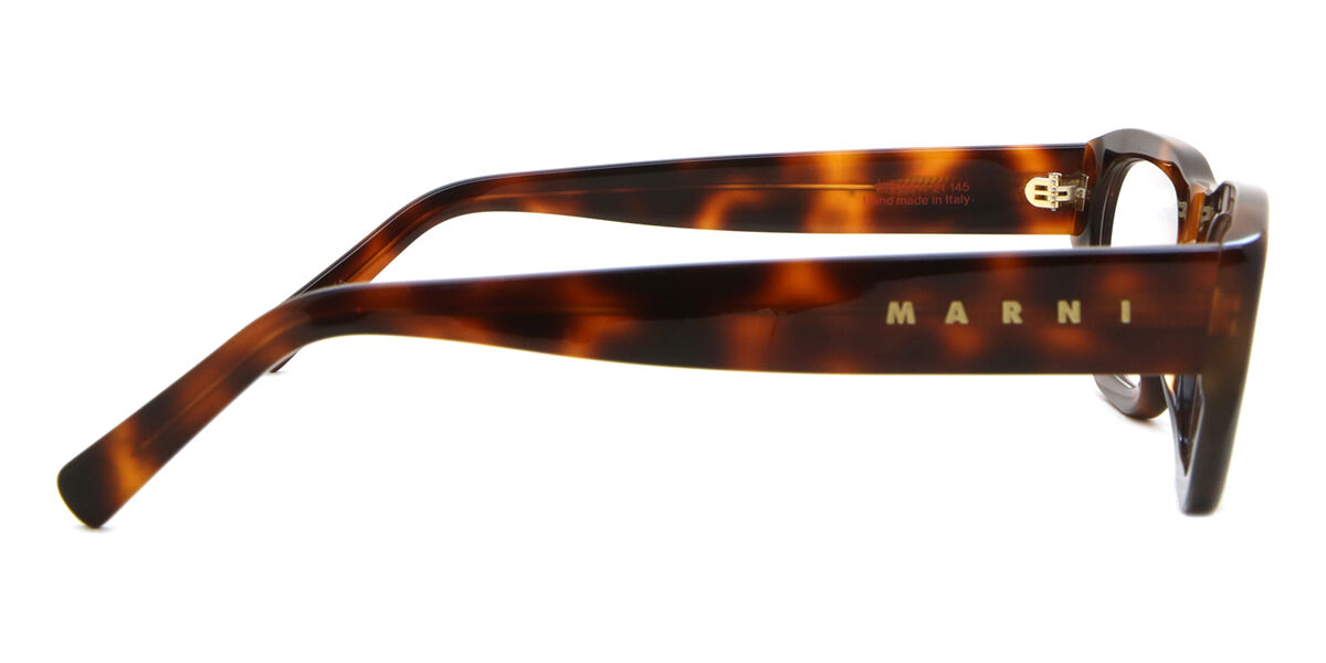 Marni Laamu Atoll Crystal Blue Asian Fit 7TP ウェリントン べっこう